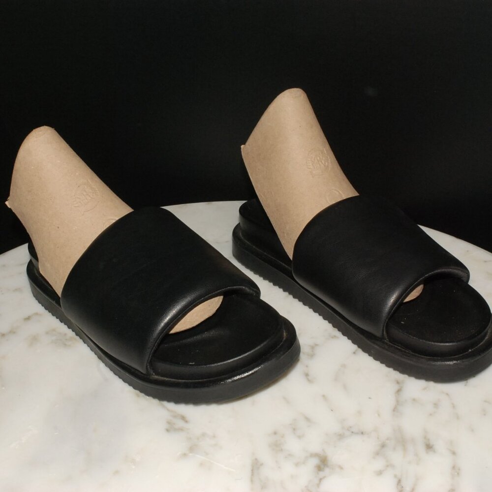 H&M Slides Black Slides